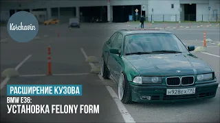 РАСШИРЕНИЕ КУЗОВА BMW E36 КУПЕ