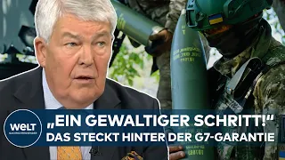 GARANTIEN FÜR UKRAINE: Russland warnt vor Gefahr für Europa - das steckt hinter dem Plan der G7