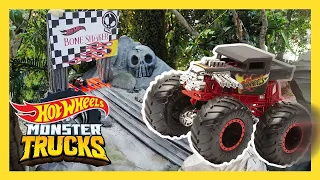 ¡ACROBACIAS SALVAJES, VOLCANES Y MONSTER TRUCKS! 🏆 | @HotWheelsEspanol