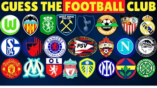 50 Ultimate Guess The Football Club Logos Quiz | Can You Guess The Football Club Logos | MrAman Quiz