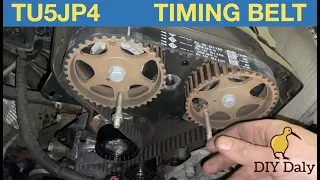 Citroen C4 1.6i timing belt & water pump replacement