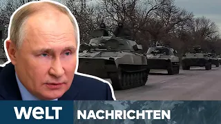 RUSSISCHER GROSSANGRIFF in OSTUKRAINE – PUTIN setzt auf "Schlächter von Syrien" | WELT Nachtstream