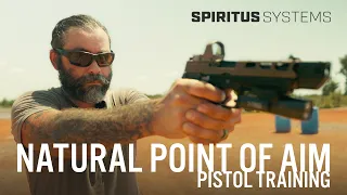 Natural Point of Aim with a Pistol, Spiritus Systems Training