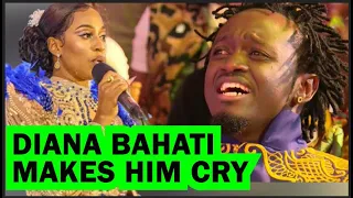 🥰🥰🥰Emotional as Diana Bahati makes musician Bahati çry praising him as King of love to her, the best