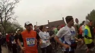 Depart Semi marathon de la 27ème édition des Foulées solognotes.