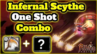 Albion Online PVP Infernal Scythe One Shot Build