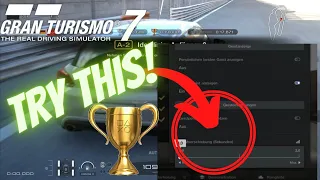 TRY THIS SETTING if you can't pass the license Tests in Gran Turismo 7🏆