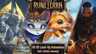 (OUTDATED, SEE DESCRIPTION) Legends of Runeterra - All 89 Level Up/Ascend Animations