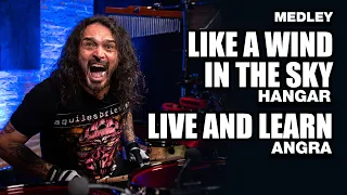 Medley Like a Wind in the Sky (Hangar) - Live and Learn (Angra) - AQUILES PRIESTER no BlahTera