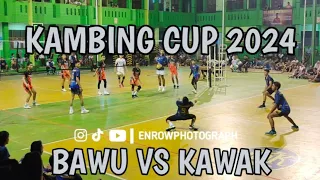 DUA KALI HEADSHOOT BIKIN PENONTON GEGER KAMBING CUP BAWU VS KAWAK 💥