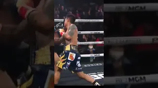 Magsayo vs Russell jr (upset win against the  undefeated champion )