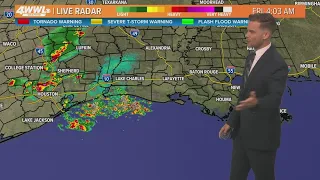 New Orleans weather: Rain possible Friday and through the weekend