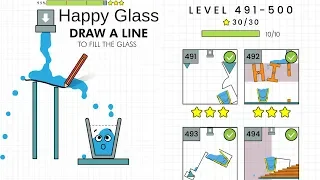 Happy Glass Level 491 to 500