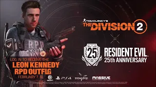 Tom Clancy’s The Division 2 x Resident Evil   25th Anniversary Event Trailer  PS4 - Artivz Gaming