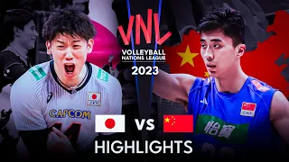 LEGENDARY MATCH | JAPAN vs CHINA | Men's VNL 2023