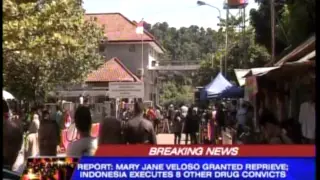 Mary Jane Veloso gets last-minute reprieve
