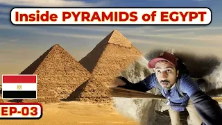 Going inside PYRAMID OF 🇪🇬 EGYPT first time | GRAVE OF PHERON KHOFU [EP-03]