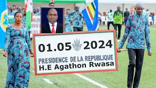 Amakuru ya Haguruka 01/05/2024 bateruye icapa kiriko ifoto ya#Agathon_Rwasa nyakubahwa yatowe2020