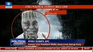 Atiku Dumps APC, Defects To PDP | Politics Today |