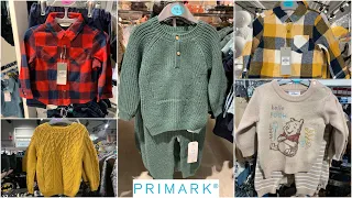 Primark newborn baby boys clothes new collection - October 2022