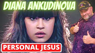 First Time Reaction to "Personal Jesus" by Diana Ankudinova (Clean)