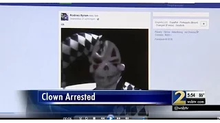 Man arrested after wearing clown outfit at Georgia Walmart