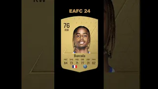 Bradley Barcola in EVERY FIFA (FIFA 23-EAFC 24) #like #subscribe