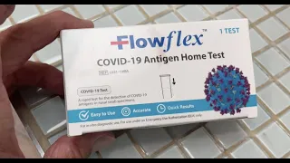 FlowFlex Covid 19 Antigen Home Test