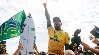 Filipe Toledo Becomes First Back-To-Back Brazilian World Champion