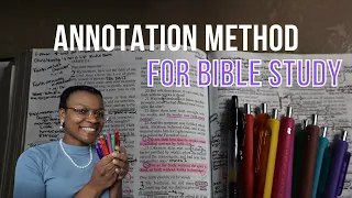 Annotations: How to take notes IN your Bible