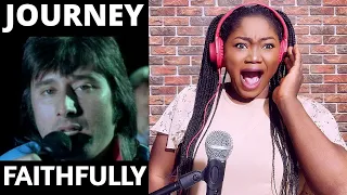 FIRST TIME HEARING Journey - Faithfully REACTION!!!😱 | HIS VOICE IS SO AMAZING!! CHILLS