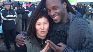 Touching a Black Man for the First Time (Jeju, Korea 아줌마 )