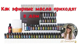 Как эфирные масла приходят в дом  | Обзор масел из заказа doTERRA  | Ароматерапевт Лариса