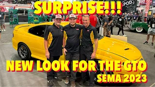 SURPRISE NEW LOOK FOR GTO!!! SEMA 2023