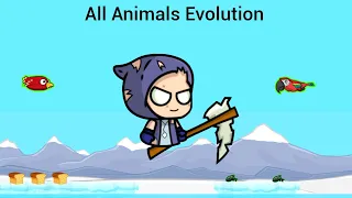 All Animals Evolution With Epic Ragged Reaper (EvoWorld.io)