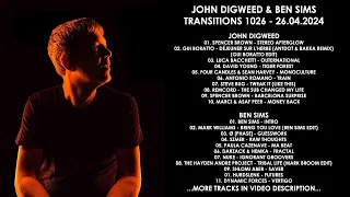 JOHN DIGWEED (UK) & BEN SIMS (UK) @ Transitions 1026 26.04.2024