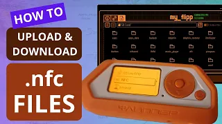 Upload & Download files on your FlipperZero #flipperzero (understanding .nfc part1)