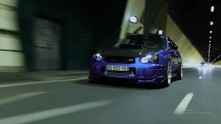 Lost in the Night 🌙 - Subaru STI 330 HP - 4K