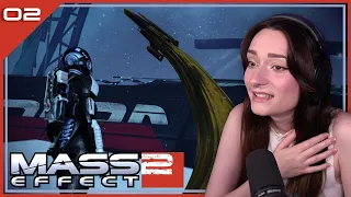 My Normandy 🥺 | First time playing MASS EFFECT 2 - Ep.2 | Let's Play [Veteran]