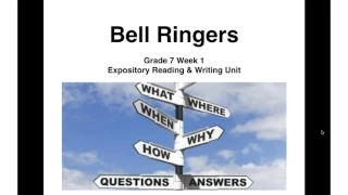 Bell Ringers Video