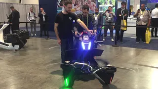 Hoverbike Starting Up at CES 2019 - Motorcycle Shippers