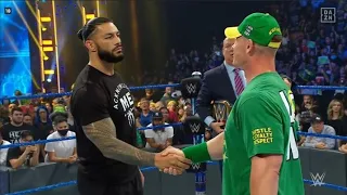 O.M.G Roman Reigns Face To Face John Cena | WWE Smackdown Highlights 20/08/2021