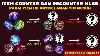 ITEM COUNTER DAN RECOUNTER ML TERBARU, PAKAI ITEM UNTUK COUNTER MAGIC PHYSICAL TANK DI MOBILE LEGEND