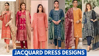 jacquard dress designs | jacquard suits collection