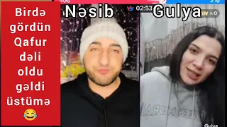 Nəsib vs Qulya | Birdə gördün Qafur dəli oldu gəldi üstüme 😂 | 26/02/2023 @CebiGulu