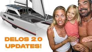 Delos 2.0 is Looking 🔥 + Boat Work & Play! Sailing Vessel Delos Ep. 456