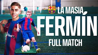 🍿 ENJOY FERMÍN'S PERFORMANCE AT LA MASIA AT THE AGE OF 13 | FULL MATCH 💎 | FC Barcelona