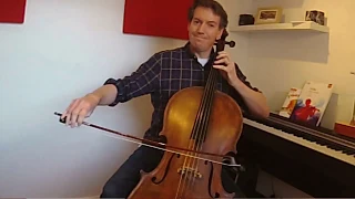 Bach Cello Suite 3 - Bouree 1 - Dury Loveridge