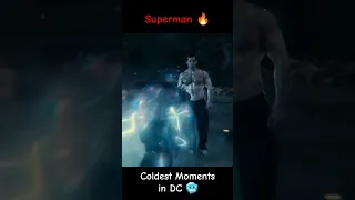 Coldest Moments in DC 🥶|| But Superman is Fire 🔥||#shorts#dc #superman#justiceleague#viral