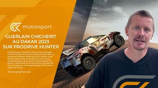 Guerlain Chicherit au Dakar Rally 2023 sur Prodrive Hunter